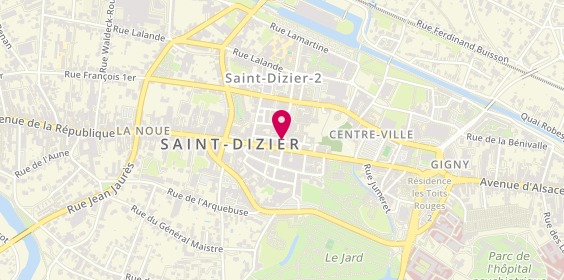 Plan de Le Temps des Papilles, 7 Rue Emile Giros, 52100 Saint-Dizier