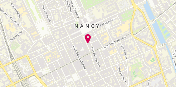 Plan de Nicolas, 29 Rue des Dominicains, 54000 Nancy