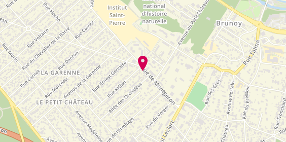 Plan de Bouchon Rouge, 29 Rue de Montgeron, 91800 Brunoy