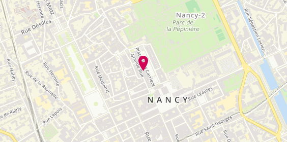 Plan de La Cave des Arts, 30 Grande Rue, 54000 Nancy