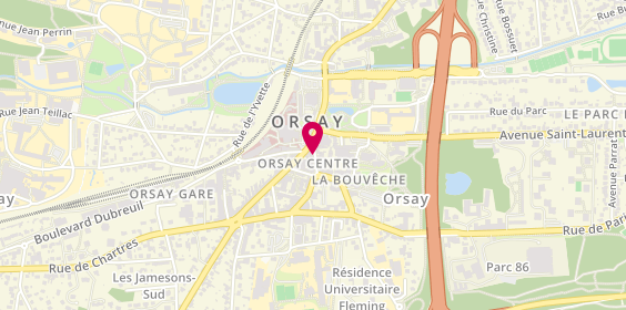 Plan de Nicolas, 6 Rue Boursier, 91400 Orsay