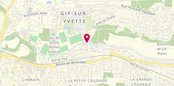 Plan de Le Vigneron de la Vallée, 9 Rue de la Croix de Grignon, 91190 Gif-sur-Yvette