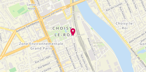 Plan de LA CAV de Choisy-le-Roi, 37 avenue Anatole France, 94600 Choisy-le-Roi