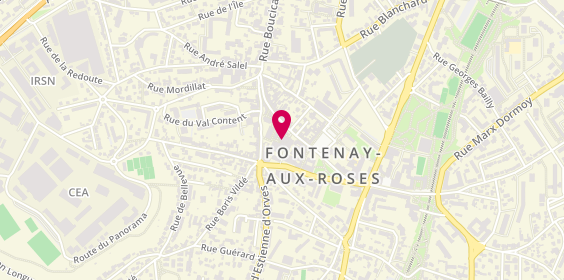 Plan de Nicolas, 91 Rue Boucicaut, 92260 Fontenay-aux-Roses