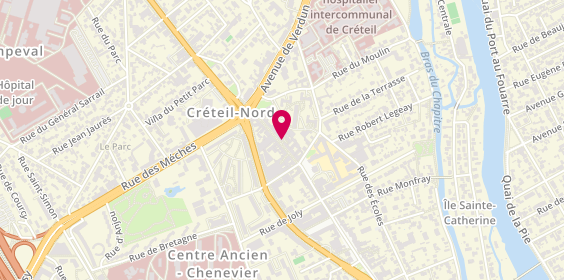Plan de Nicolas Créteil, 27 Rue du Général Leclerc, 94000 Créteil