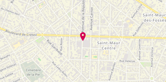 Plan de Nicolas Adamville, 7 Rue Baratte Cholet, 94100 Saint-Maur-des-Fossés