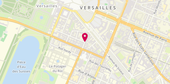 Plan de La Beerotek, 17 Rue de Satory, 78000 Versailles