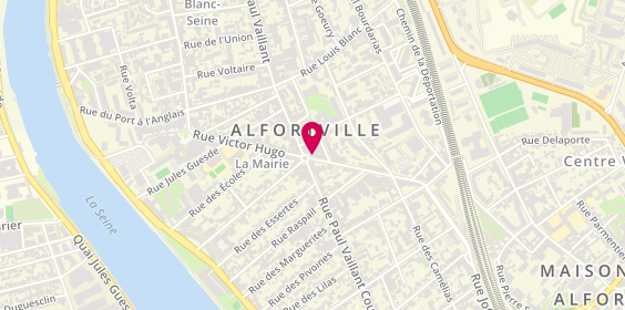 Plan de Nicolas Alfortville, 3 place Jean Jaurès, 94140 Alfortville
