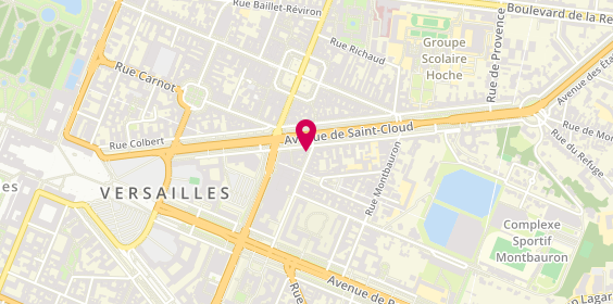 Plan de Nicolas, 28 avenue de Saint-Cloud, 78000 Versailles