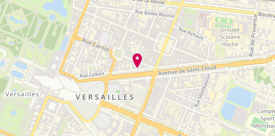 Plan de Lieu-Dit, 19 avenue de Saint-Cloud, 78000 Versailles