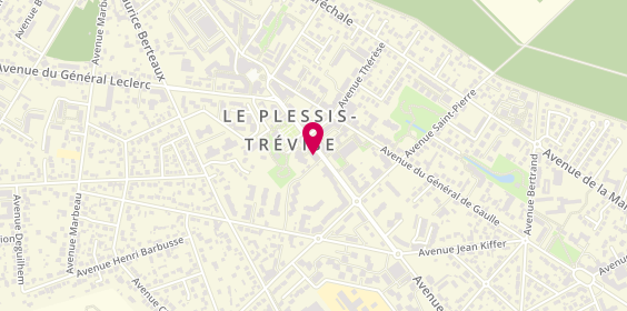 Plan de Nicolas, 42 avenue Ardouin, 94420 Le Plessis-Trévise