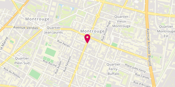 Plan de Le Décanteur, 89 avenue de la République, 92120 Montrouge