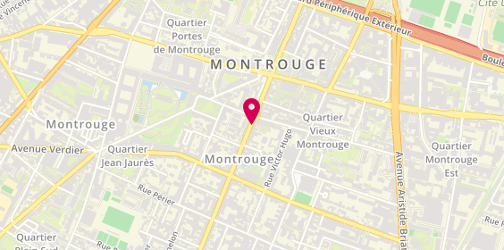 Plan de Nysa, 61 avenue de la République, 92120 Montrouge