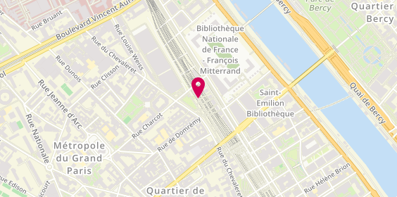 Plan de Tempero Epicerie, 24 promenade Claude Lévi-Strauss, 75013 Paris