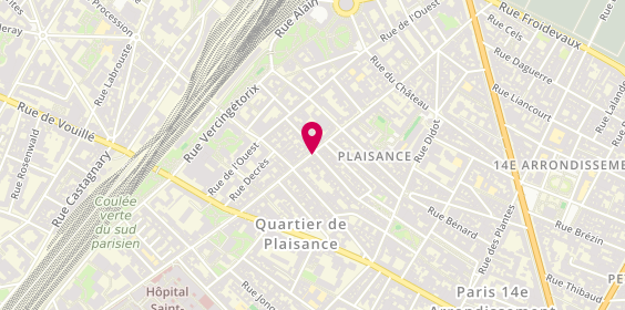 Plan de Nicolas Losserand, 95 Rue Raymond Losserand, 75014 Paris