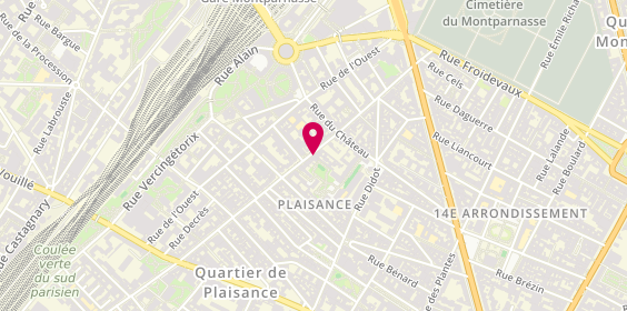 Plan de Cavavin, 59 Rue Raymond Losserand, 75014 Paris