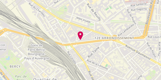 Plan de Les Caves de Reuilly, 11 Boulevard de Reuilly, 75012 Paris