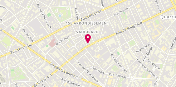 Plan de Nicolas, 264 Rue de Vaugirard, 75015 Paris