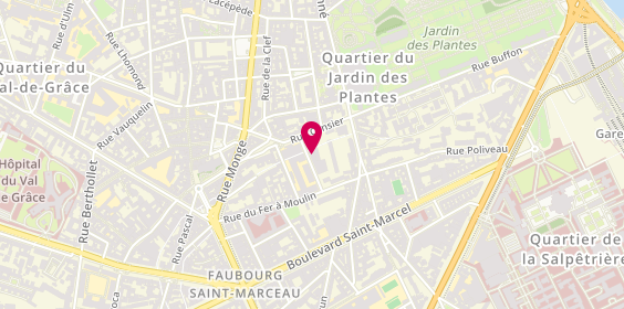Plan de Le Marché d'à Côté, 14 Rue Santeuil, 75005 Paris