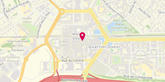 Plan de Nicolas, C.cial Les Arcades
234 Boulevard du Mont d'Est, 93160 Noisy-le-Grand