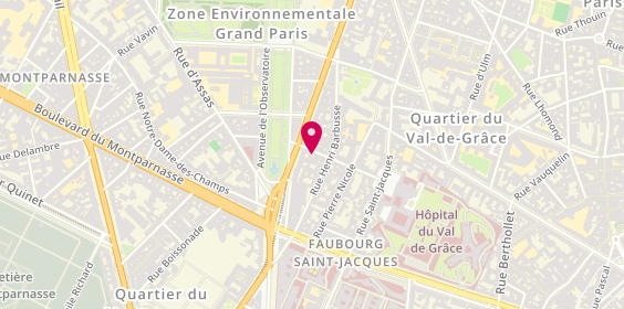Plan de Barreca, 21 Rue du Val de Grâce, 75005 Paris