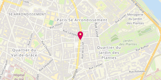 Plan de Nicolas, 75 Bis Rue Monge, 75005 Paris