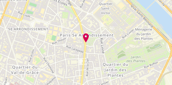 Plan de Devine, 57 Rue Monge, 75005 Paris