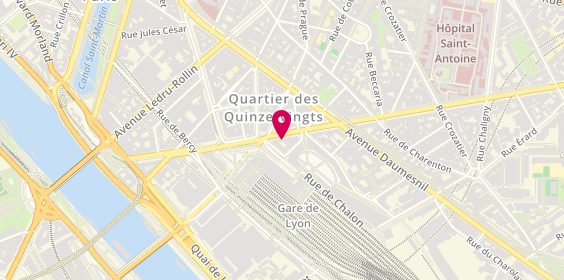 Plan de Gare Aux Vins, 26 Boulevard Diderot, 75012 Paris