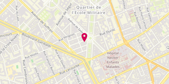 Plan de Nicolas Breteuil, 8 place de Breteuil, 75015 Paris