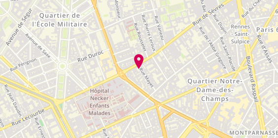 Plan de Bcsv, 4 Rue Mayet, 75006 Paris