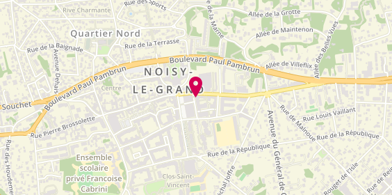 Plan de Dix Sept sur Vin, 1 Rue du Marché, 93160 Noisy-le-Grand