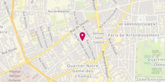 Plan de Sauvages, 60 Rue du Cherche-Midi, 75006 Paris