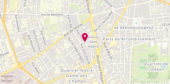 Plan de Nicolas Cherche Midi, 43 Rue du Cherche-Midi, 75006 Paris