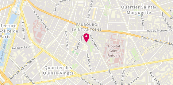 Plan de Dmets Dvins, 20 Rue d'Aligre, 75012 Paris