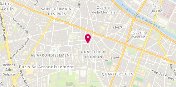 Plan de Rouge Ou Blanc, 3 Rue Saint-Sulpice, 75006 Paris