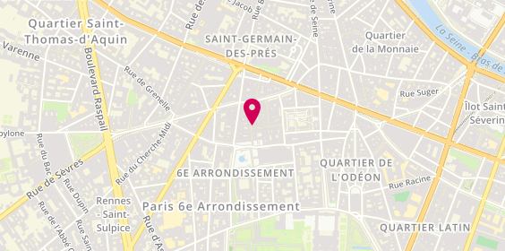 Plan de Cave Saint Germain, 17 Rue des Canettes, 75006 Paris