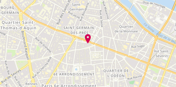 Plan de La Maison des Millésimes, 137 Boulevard Saint-Germain, 75006 Paris