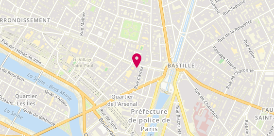 Plan de Nicolas Rue Saint Antoine, 19 Rue Saint-Antoine, 75004 Paris
