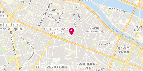 Plan de La Derniére Goutte, 6 Rue de Bourbon le Château, 75006 Paris