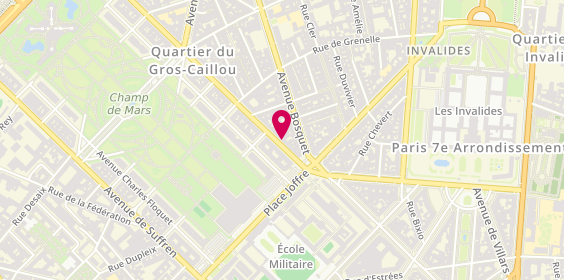 Plan de Elegancia, 107 avenue de la Bourdonnais, 75007 Paris