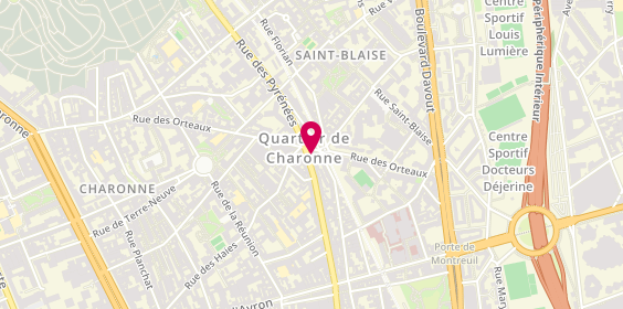 Plan de Nysa, 104 Rue des Pyrenees, 75020 Paris