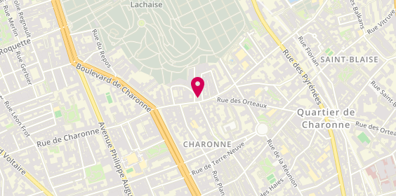 Plan de Nicolas, 37 Rue de Bagnolet, 75020 Paris