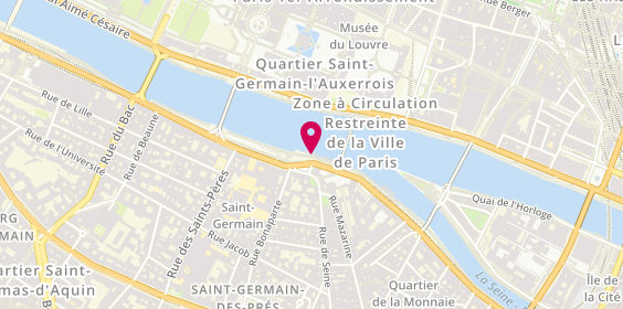 Plan de Thomas Caviste, Port des Saints Peres
3 Quai Malaquais, 75006 Paris