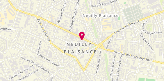 Plan de Cavavin, 22 Rue du Général de Gaulle, 93360 Neuilly-Plaisance