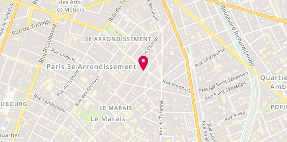 Plan de Nicolas Bretagne, 21 Rue de Bretagne, 75003 Paris