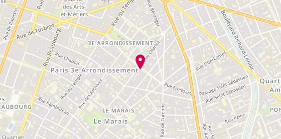 Plan de Nysa cavistes, 33 Rue de Bretagne, 75003 Paris