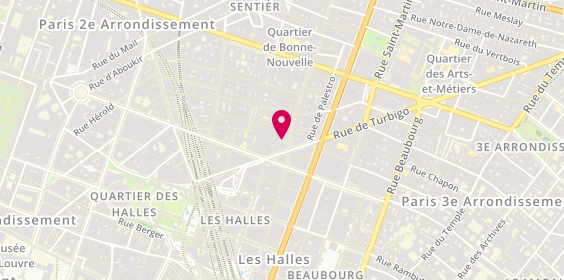 Plan de Le Dénicheur, 4 Rue Tiquetonne, 75002 Paris