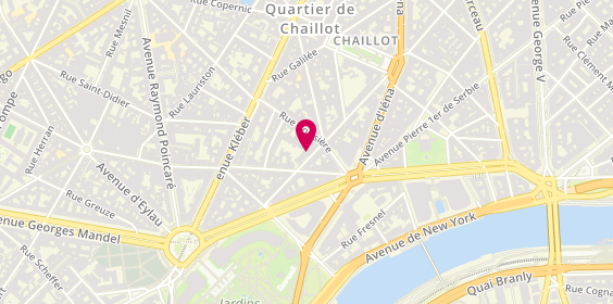 Plan de Crémerie du Trocadéro, 24 Rue de Lubeck, 75116 Paris