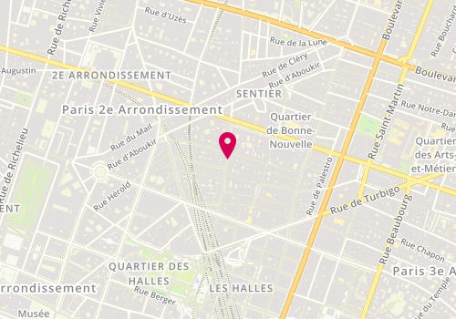 Plan de Nysa, 94 Rue Montorgueil, 75002 Paris
