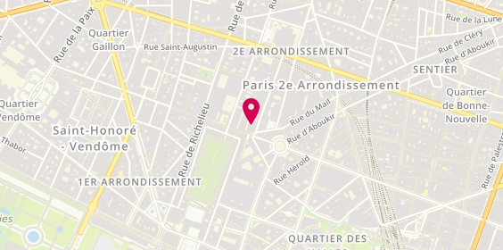 Plan de A Notre Dame des Victoires, 1 Rue de la Banque, 75002 Paris